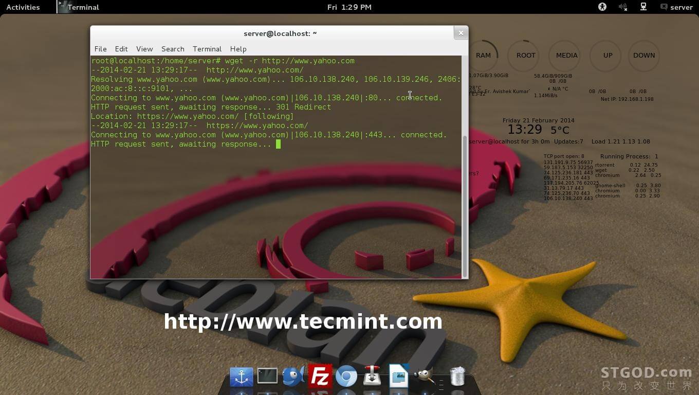 5 个基于Linux命令行的文件下载和网站浏览工具